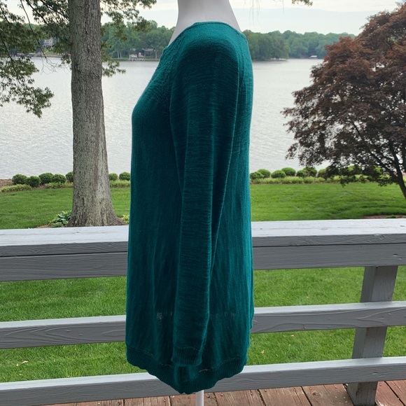 Knitted & Knotted Slub Knit Swing Tunic Sweater - Picture 5 of 10